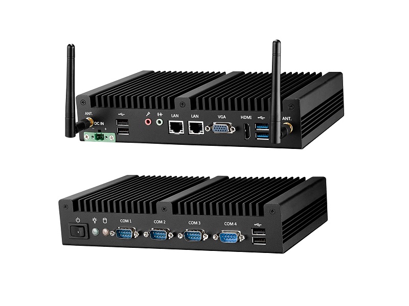 fanlessboxpc AES-2220-C4 Intel Braswell