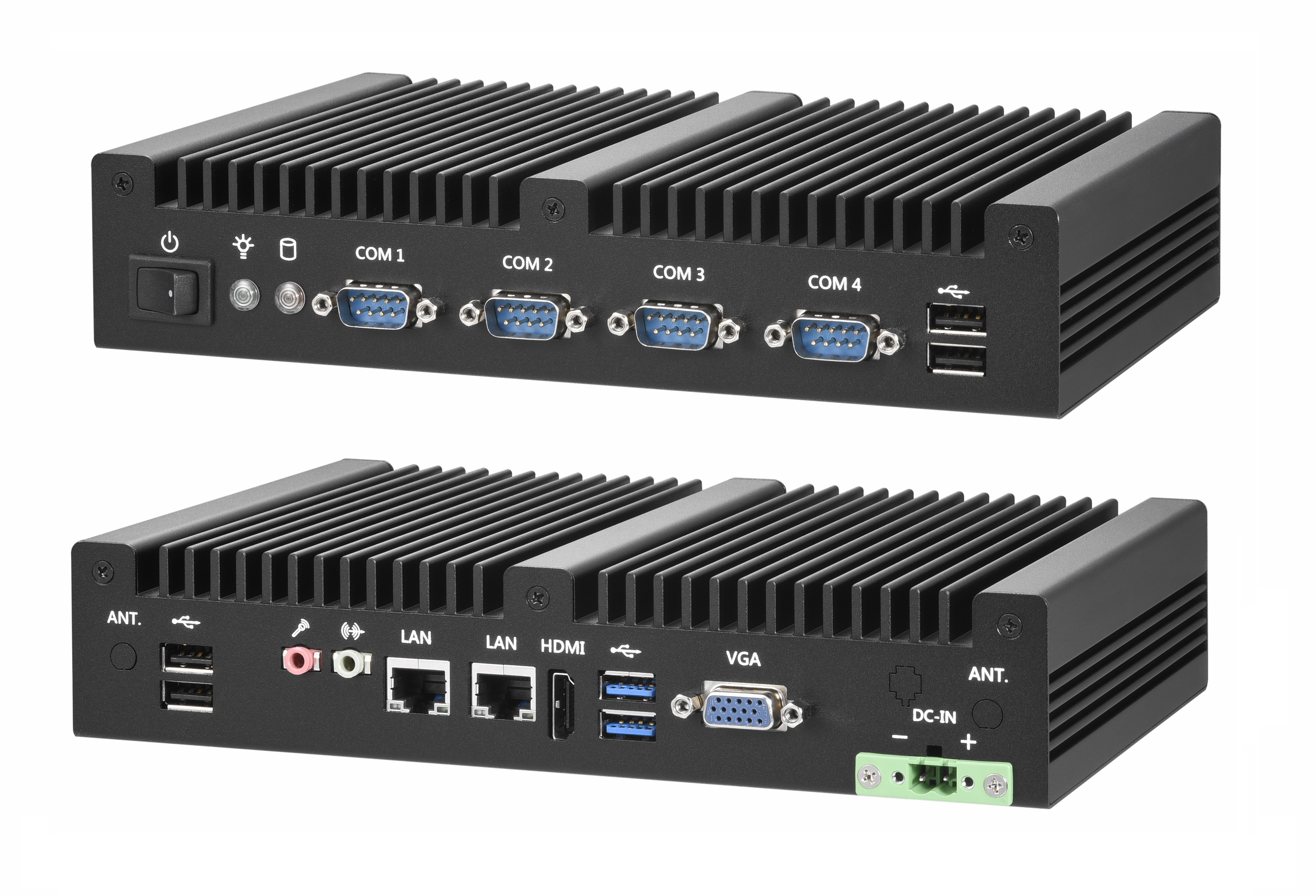 fanlessboxpc AES-2230-C4 Intel Apollo Lake